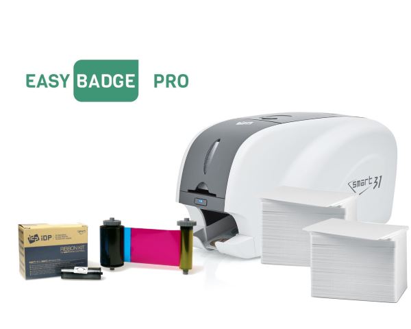 IDP Smart 31 ID Card Printer Bundle (Single-Sided)