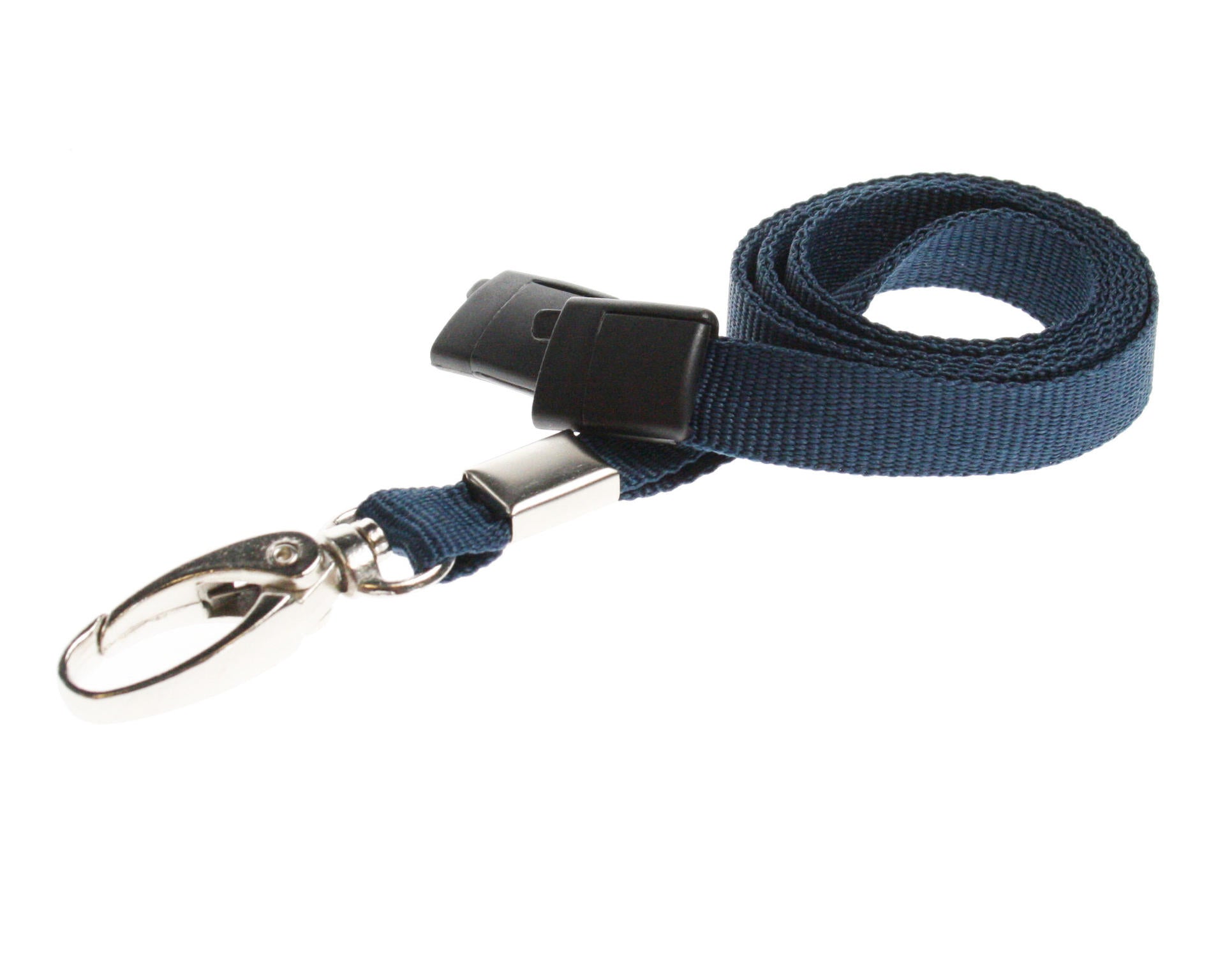 10mm Recycled Plain Lanyards with Metal Lobster Clip (100 pack)