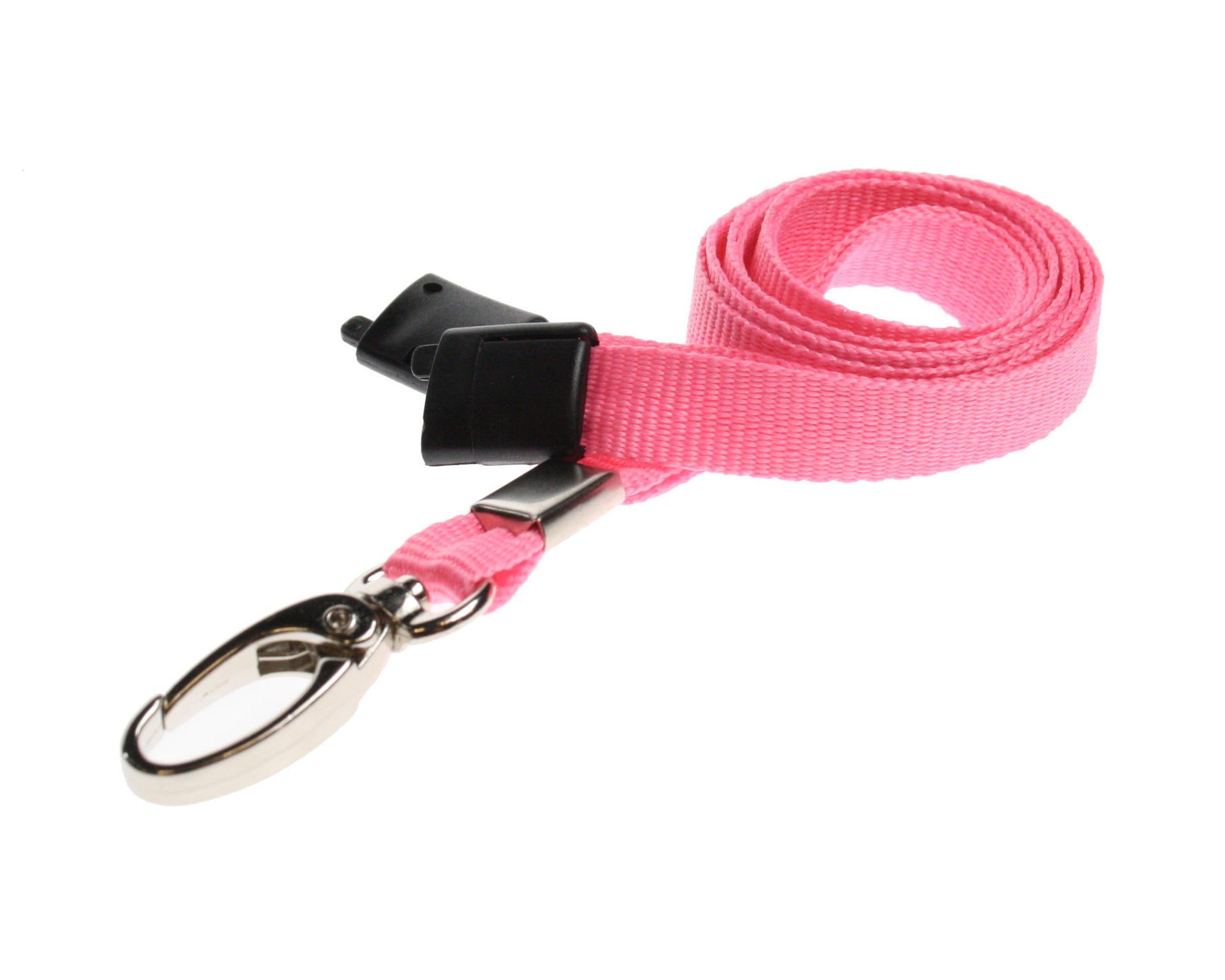 10mm Recycled Plain Lanyards with Metal Lobster Clip (100 pack)