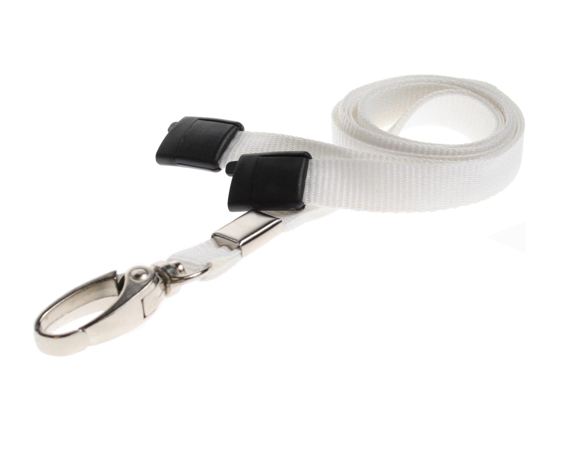 10mm Recycled Plain Lanyards with Metal Lobster Clip (100 pack)