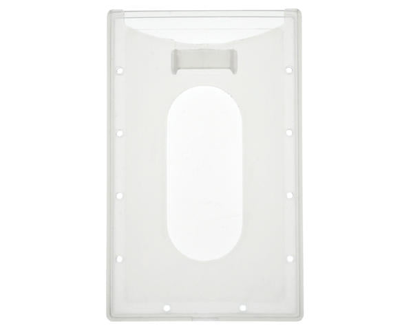 Enclosed Economy Translucent Card Holders Portrait (Pack of 100)