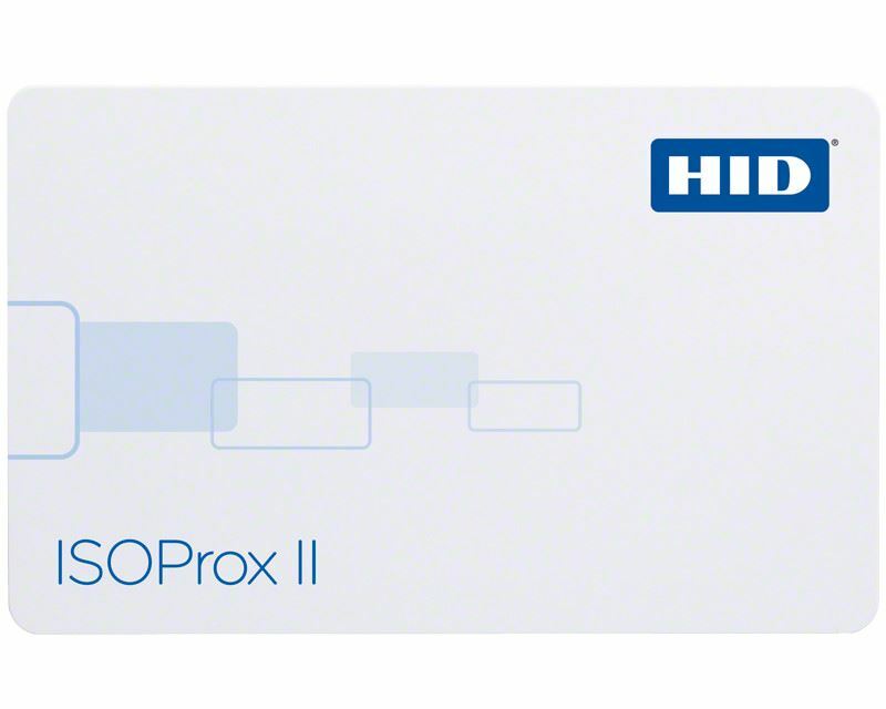 HID 1386 Isoprox II Proximity Cards - N10002 34bit OHPON34 (Pack of 100)