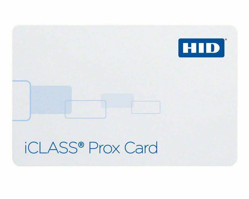 HID 2120 ISOProx II &amp; iClass Dual Technology Composite Cards, 2120BGGMNM (Pack of 100)