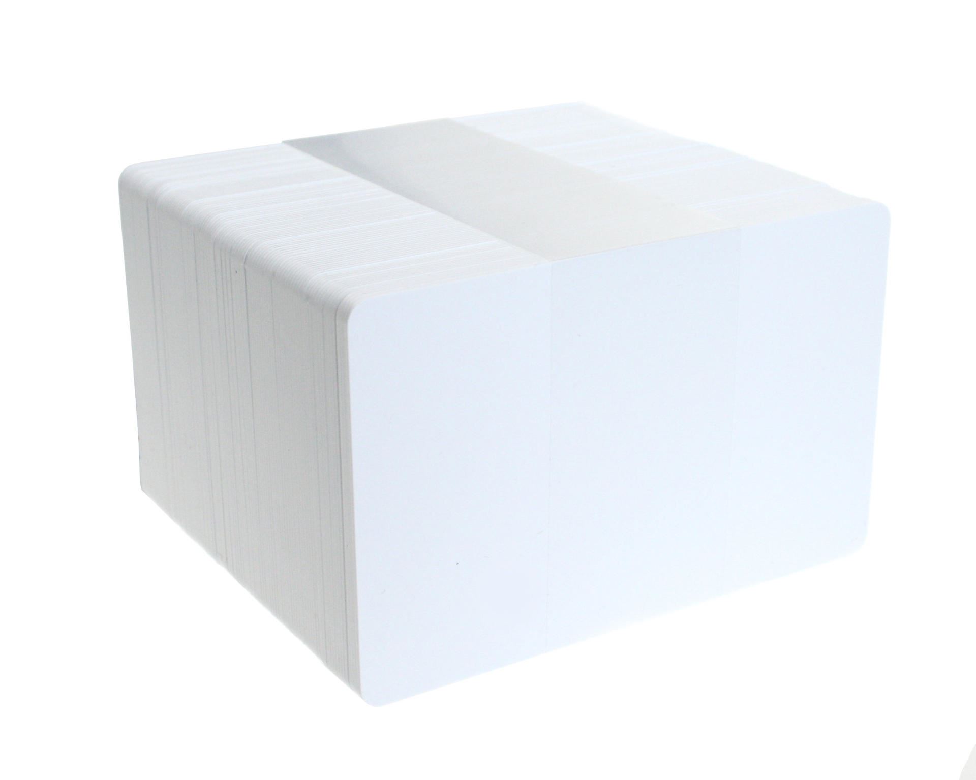 Blank White Matte PVC Cards (Pack of 100)