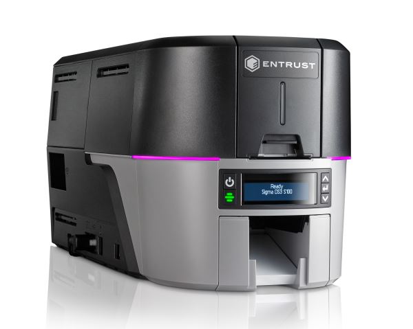 Entrust Sigma DS3 Simplex ID Card Printer (Single-Sided)