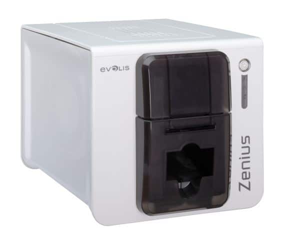 EVOLIS ZENIUS Classic GREY BROWN ID CARD PRINTER