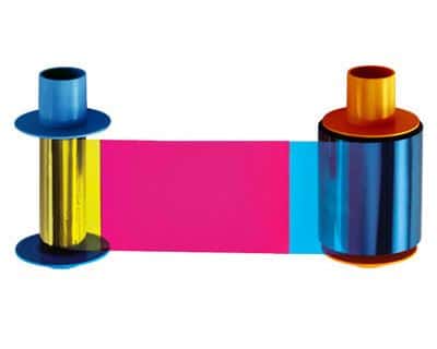 Fargo 45610 YMCKO Colour Ribbon (500 Prints)