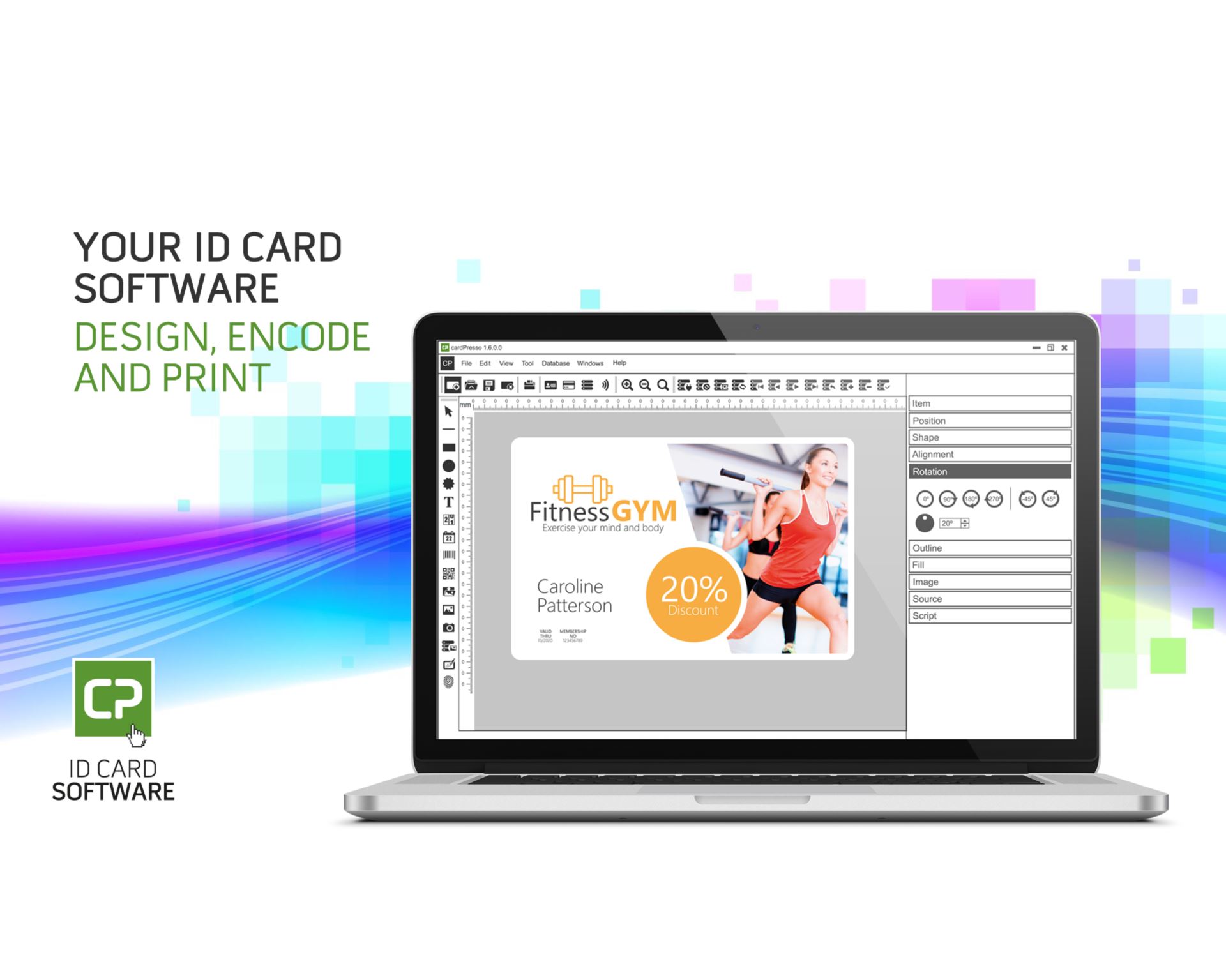 cardPresso XXS Card Design Software, CP1000 - USB Dongle